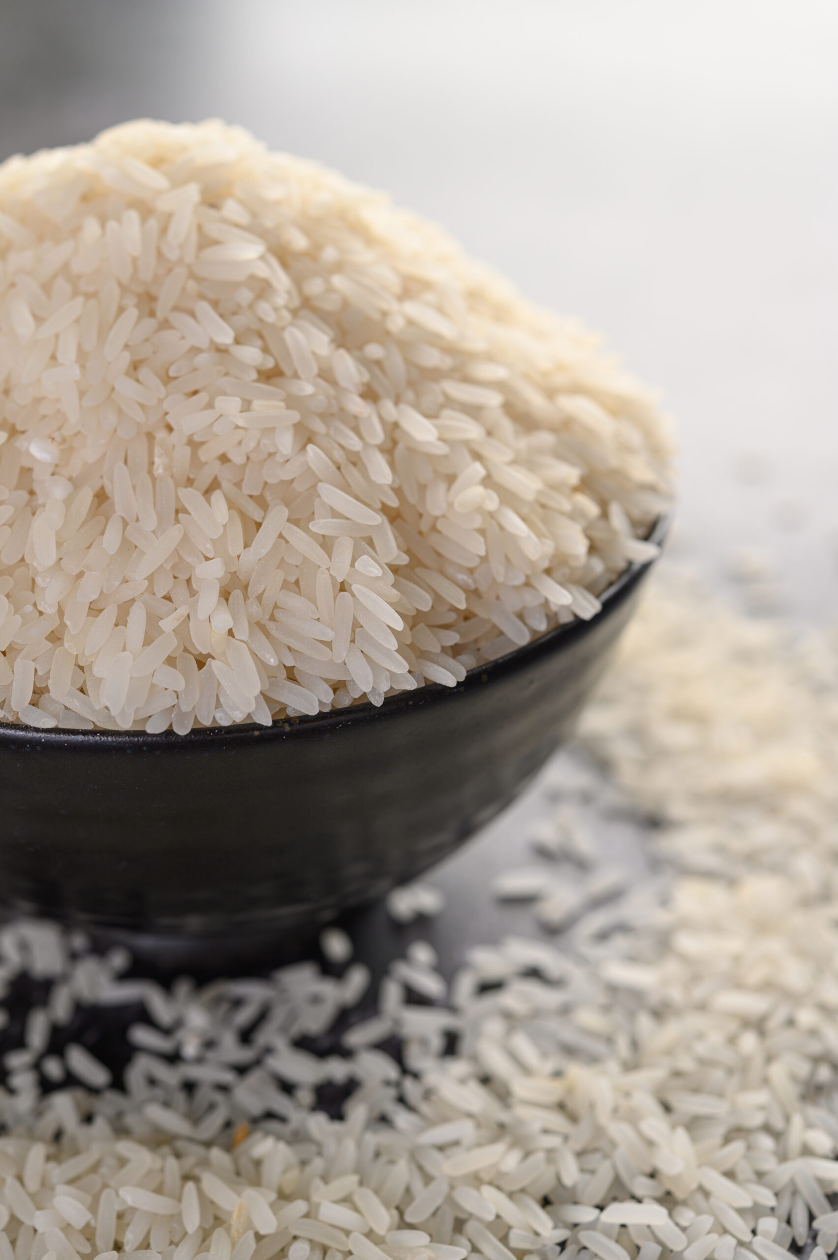 Milled Rice Black Bowl Black Cement Floor 2 Scaled